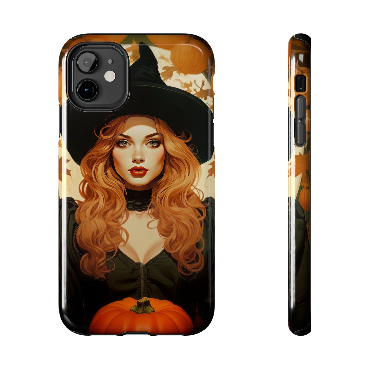 Dual-Layer Protection iPhone Case - Autumn Vibes