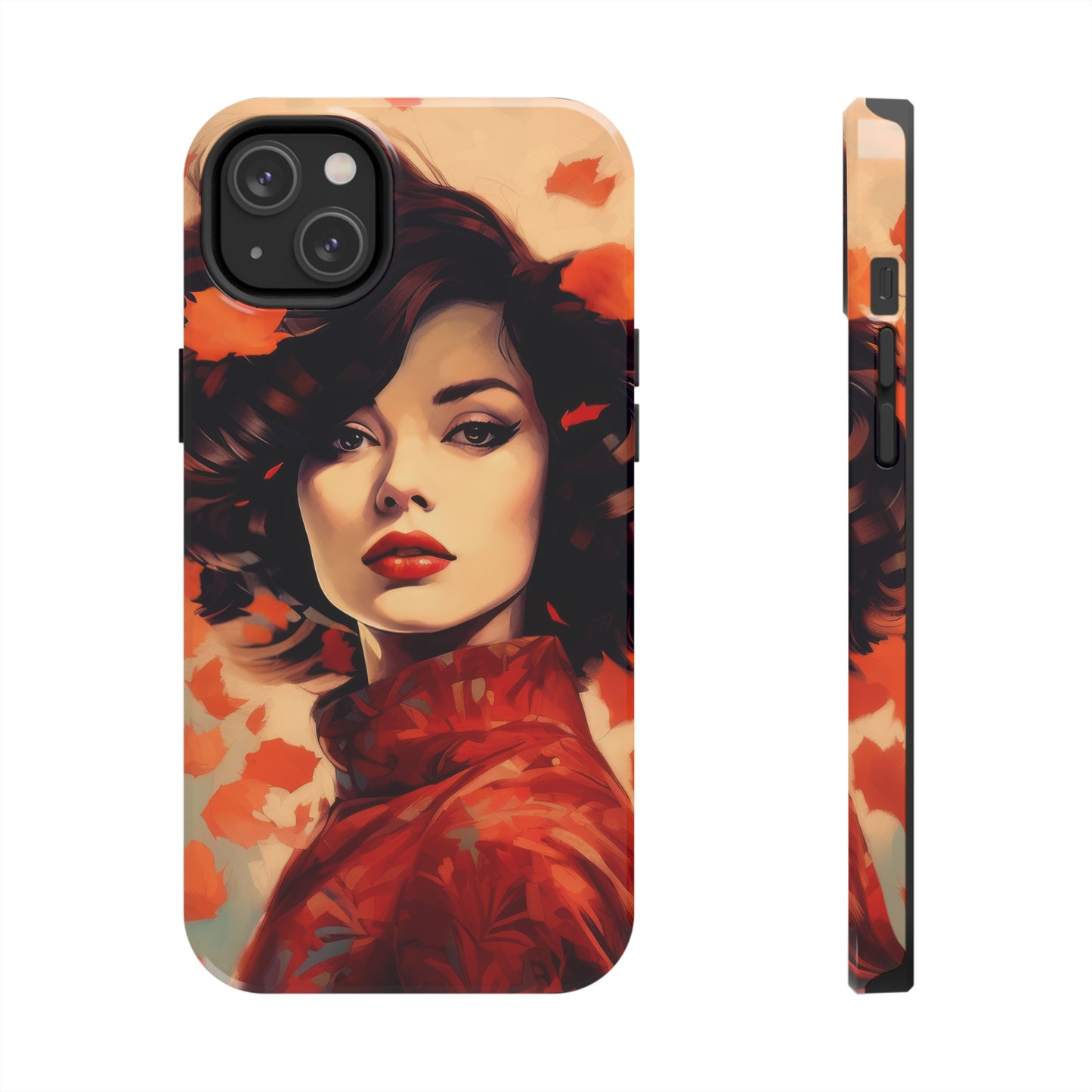 Dual-Layer Protection iPhone Case - Autumn Vibes