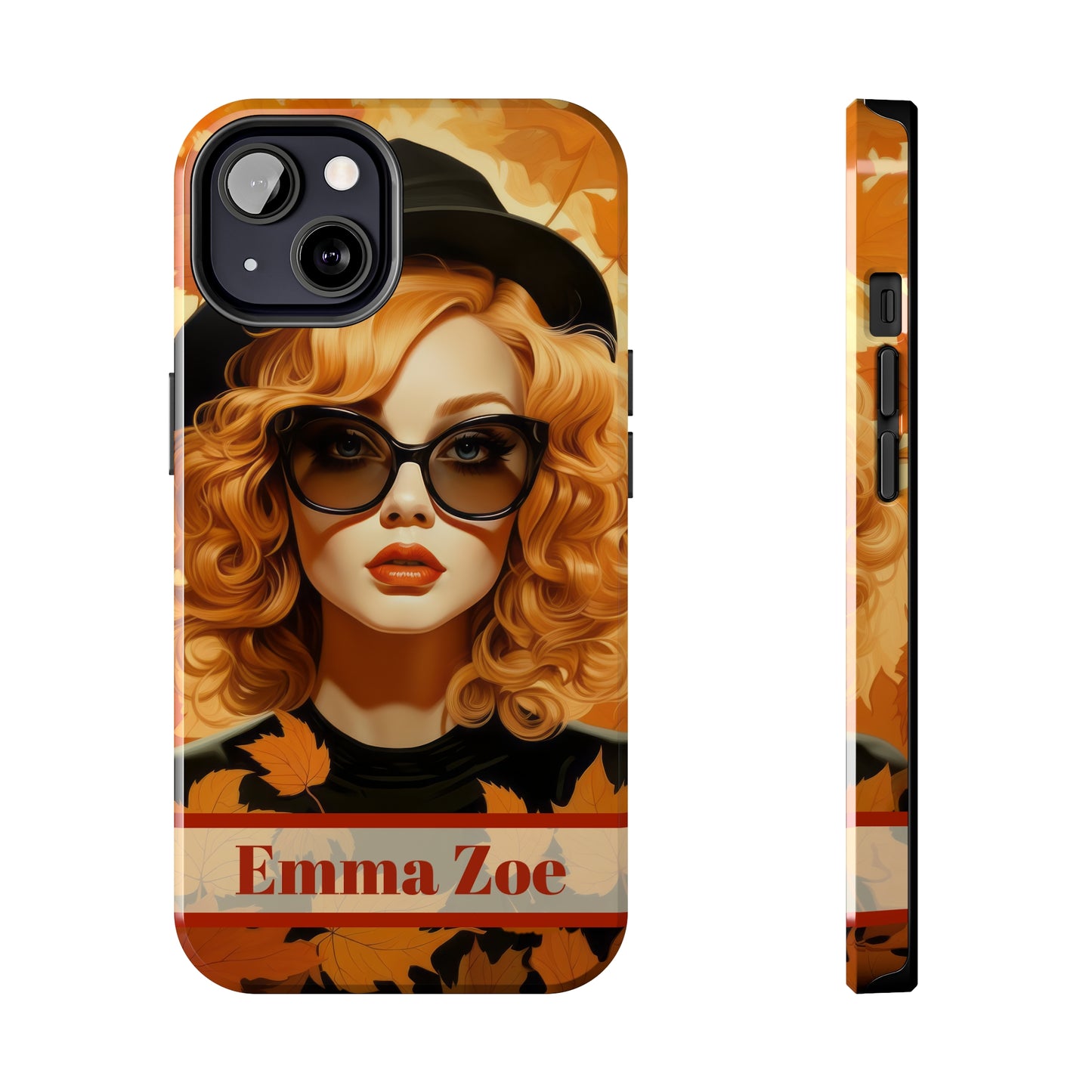 Personalized iPhone Case Autumn Vibes