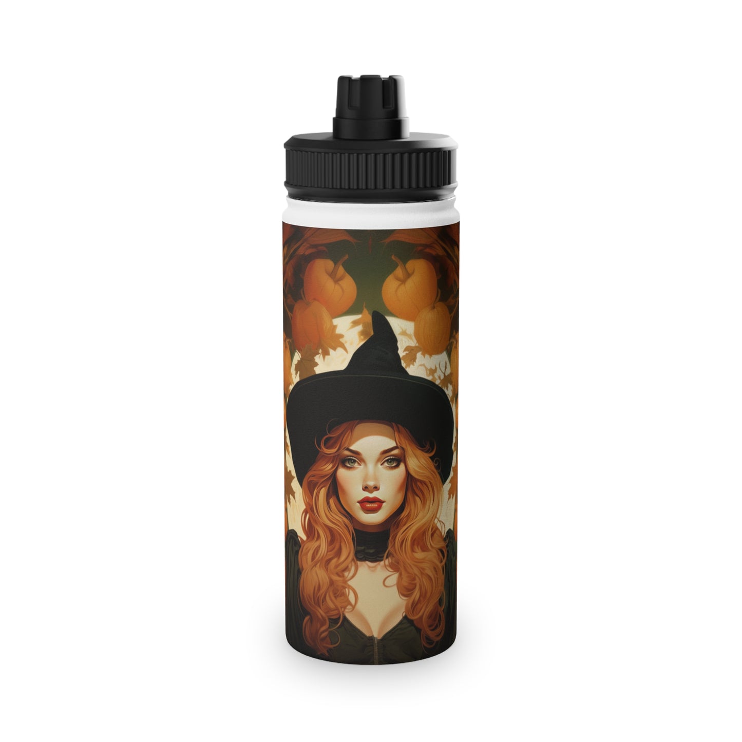 Stainless Steel Bottle - Autumn Vibes Halloween