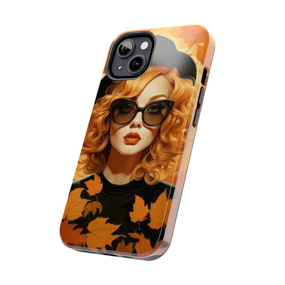 Dual-Layer Protection iPhone Case - Autumn Vibes