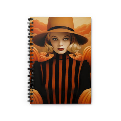 Spiral Notebook - Autumn Vibes Halloween