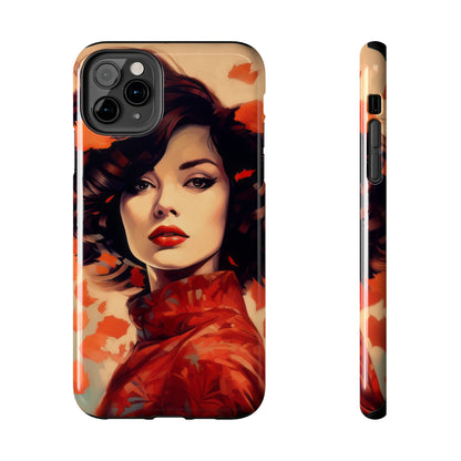 Dual-Layer Protection iPhone Case - Autumn Vibes