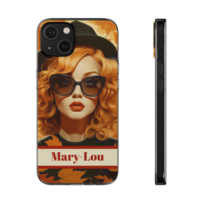 Customizable Soft Phone Case – Autumn Vibes