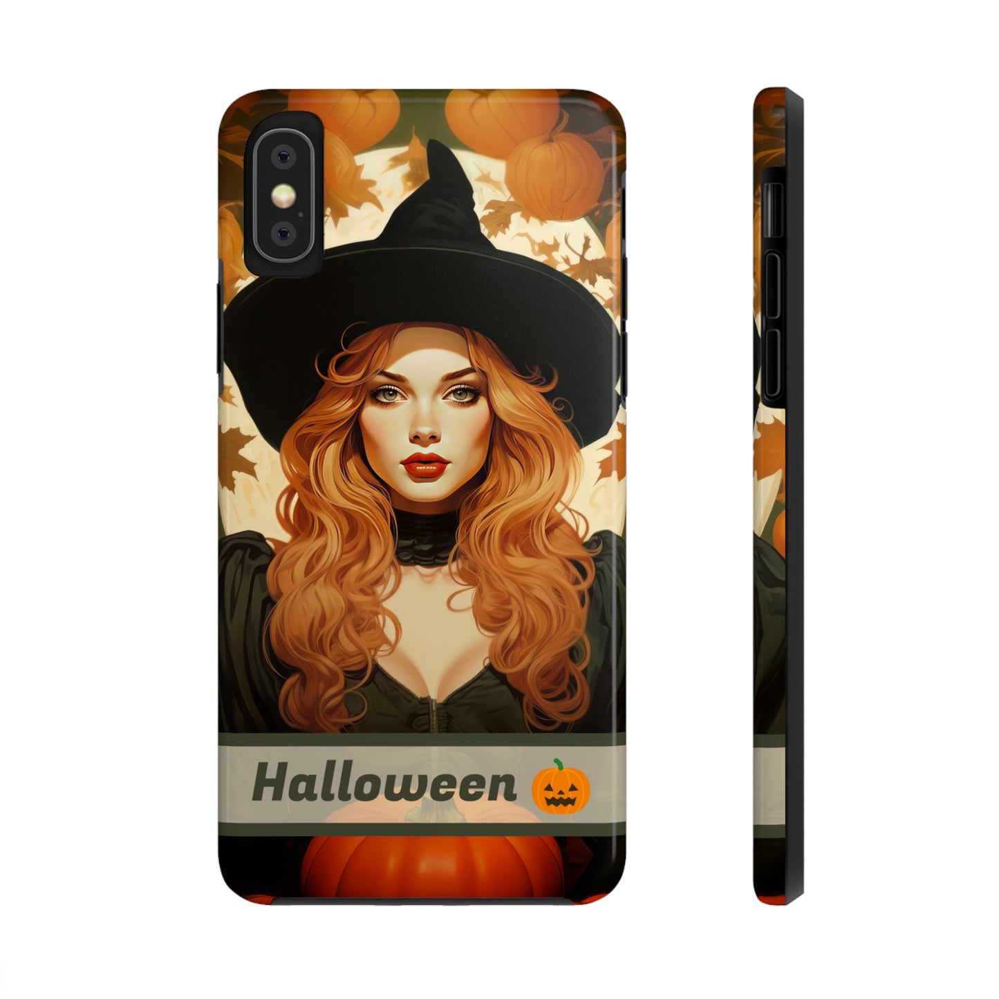 Personalized iPhone Case Autumn Vibes - Halloween