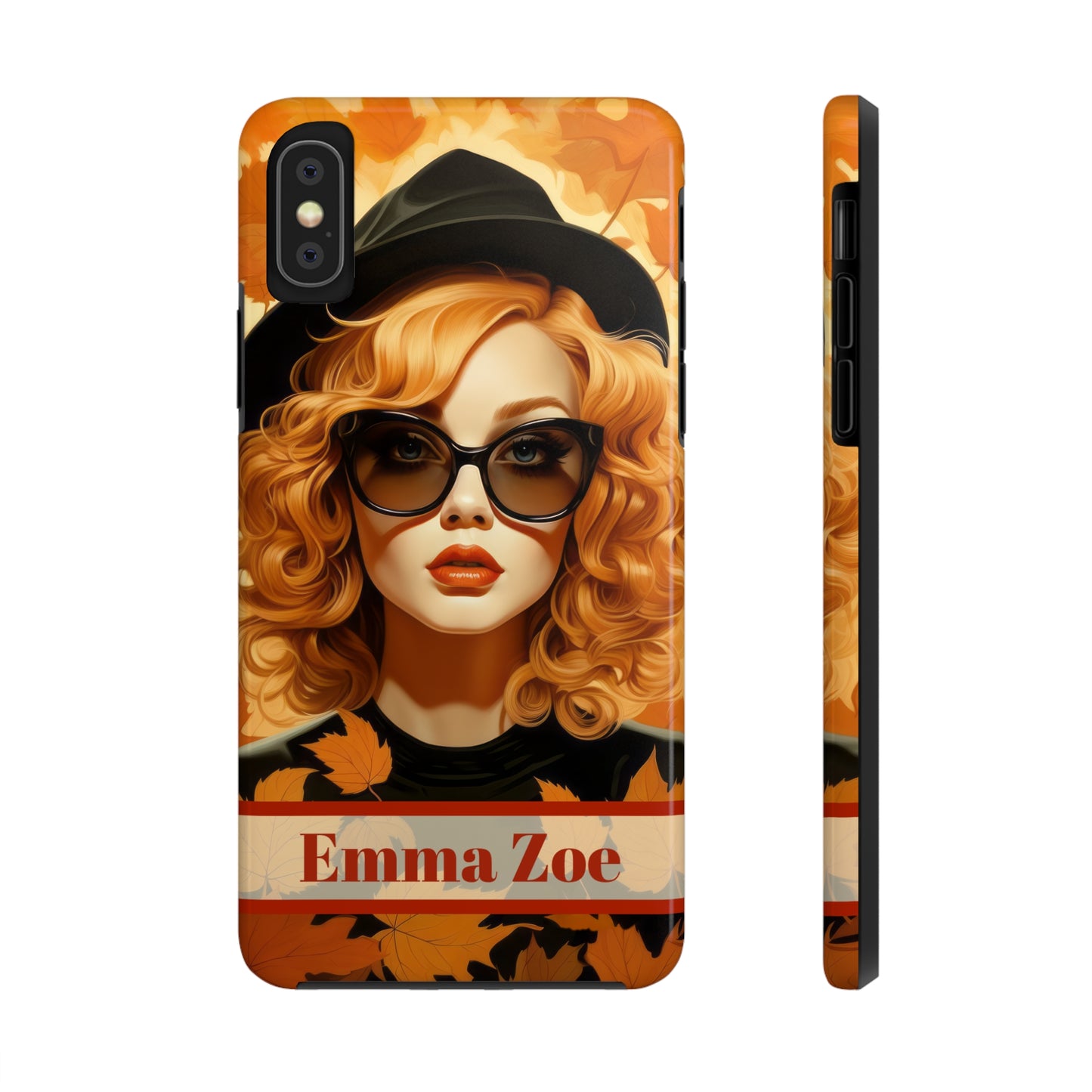 Personalized iPhone Case Autumn Vibes