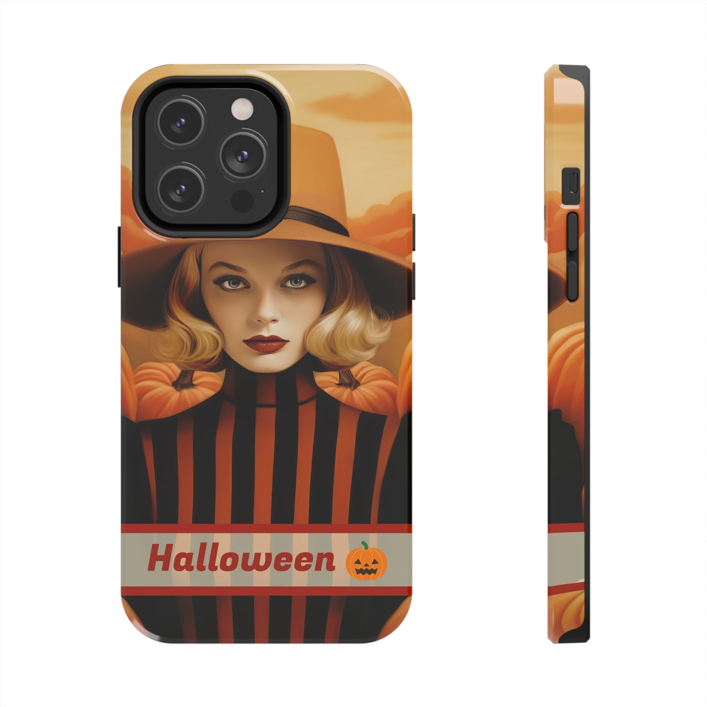 Personalized iPhone Case Autumn Vibes - Halloween