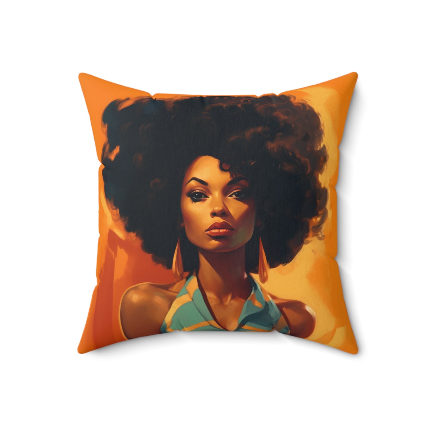 Square Canvas Pillow Autumn Vibes