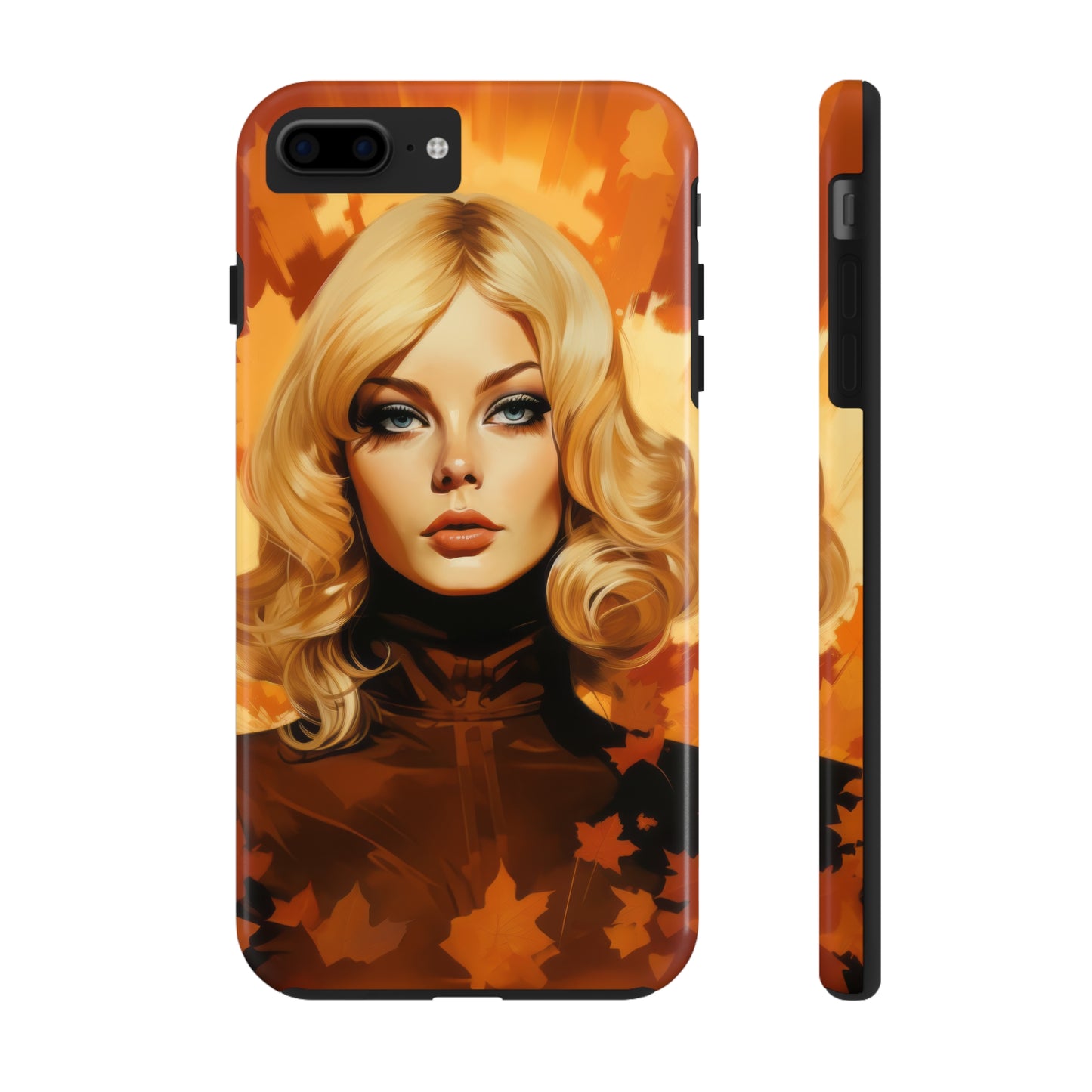 Dual-Layer Protection iPhone Case - Autumn Vibes