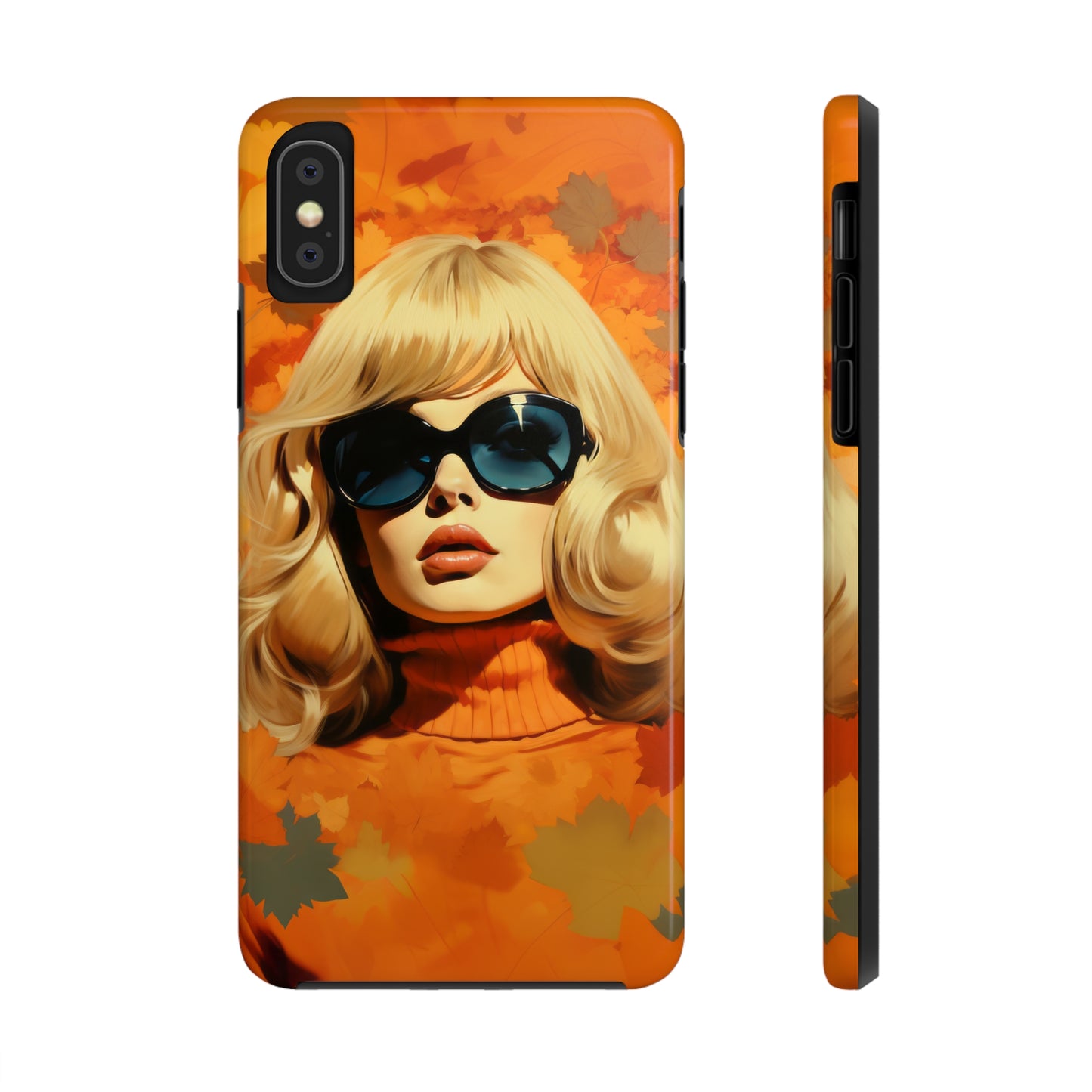 Dual-Layer Protection iPhone Case - Autumn Vibes