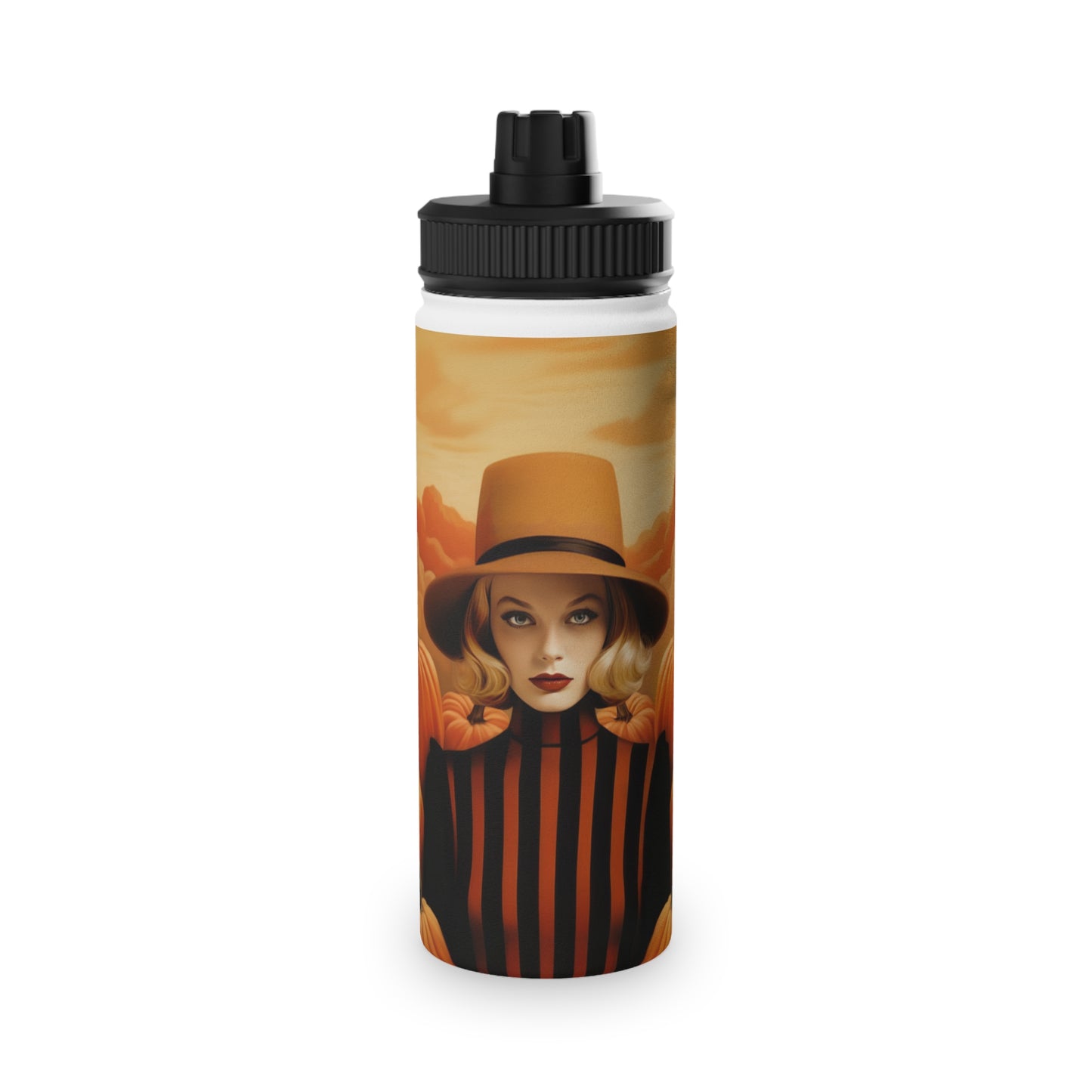 Stainless Steel Bottle - Autumn Vibes Halloween