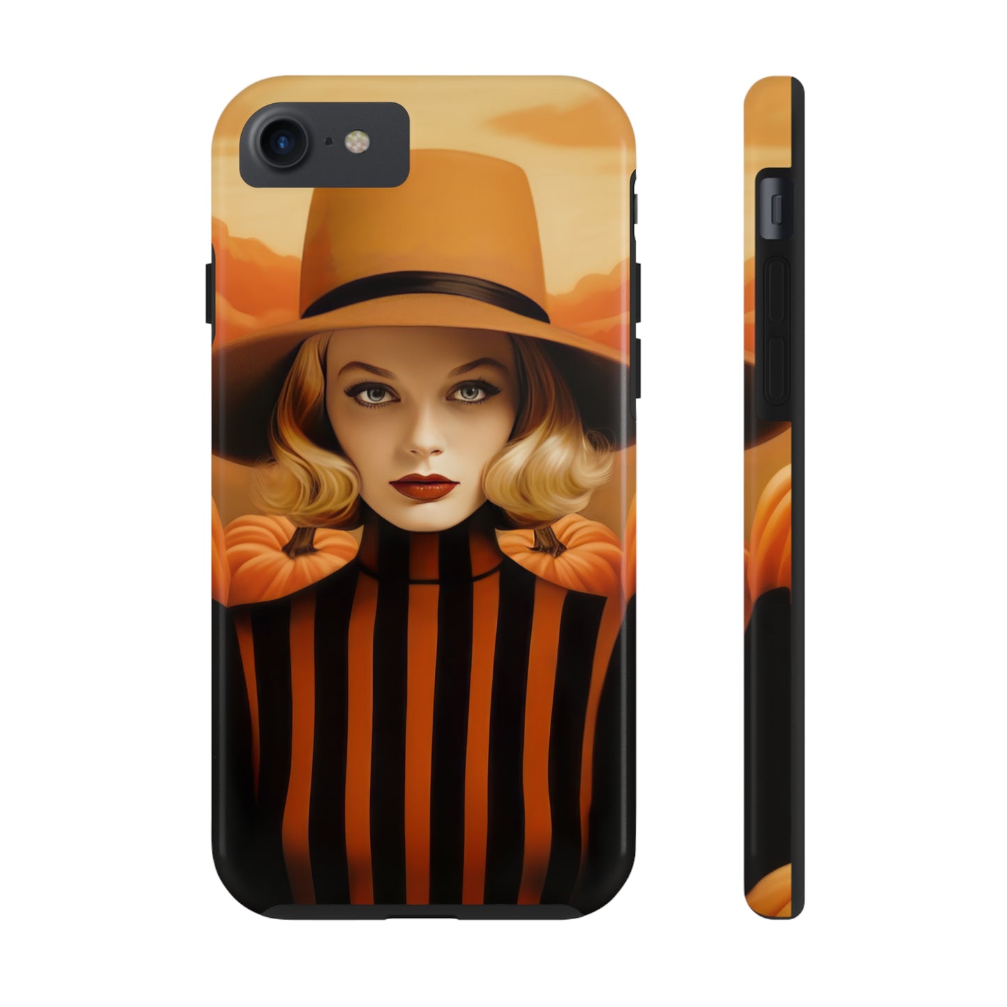 Dual-Layer Protection iPhone Case - Autumn Vibes