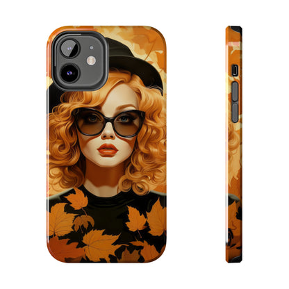 Dual-Layer Protection iPhone Case - Autumn Vibes