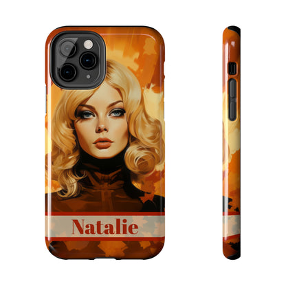 Personalized iPhone Case Autumn Vibes