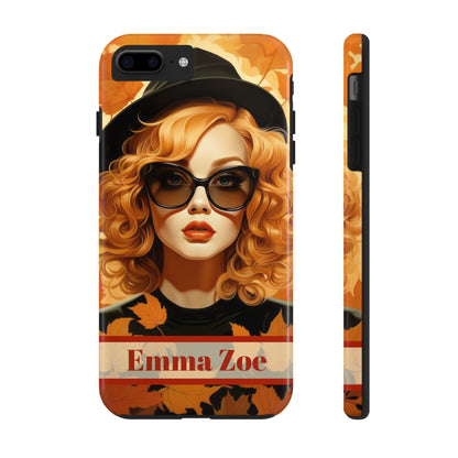 Personalized iPhone Case Autumn Vibes