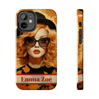 Personalized iPhone Case Autumn Vibes