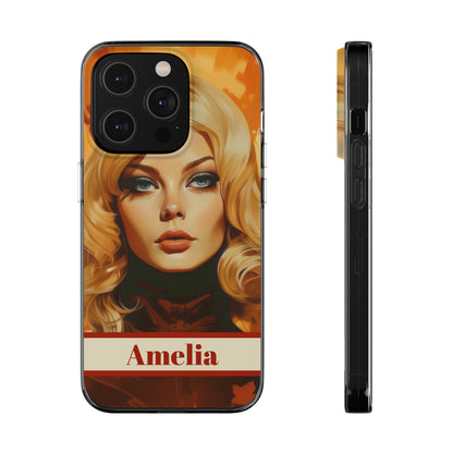 Customizable Soft Phone Case – Autumn Vibes