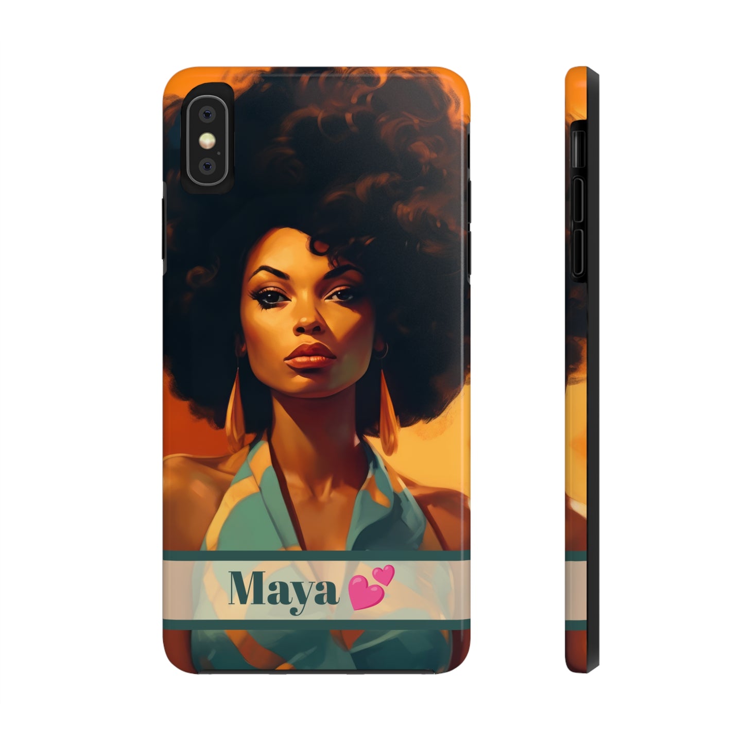 Personalized iPhone Case Autumn Vibes