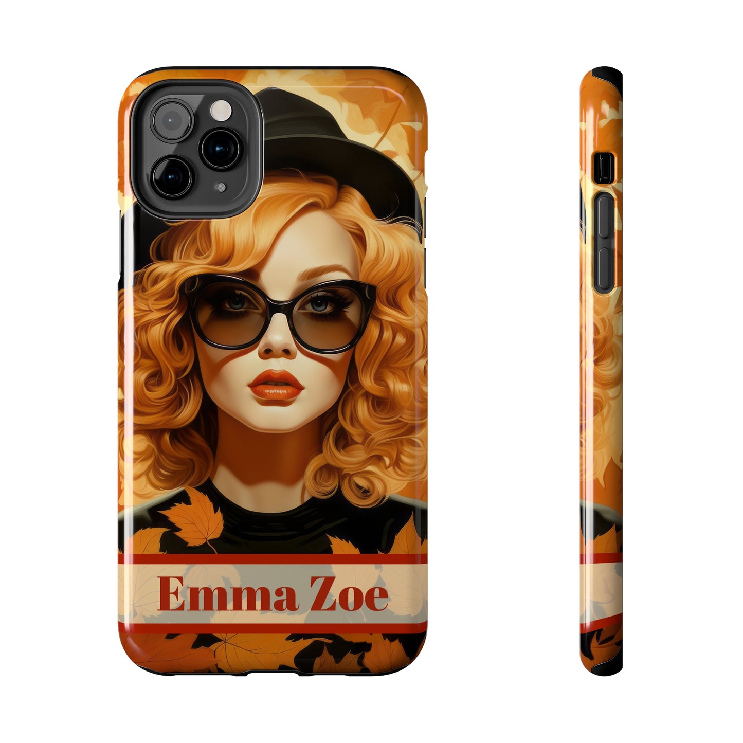 Personalized iPhone Case Autumn Vibes