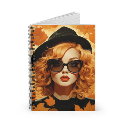 Spiral Notebook - Autumn Vibes Halloween