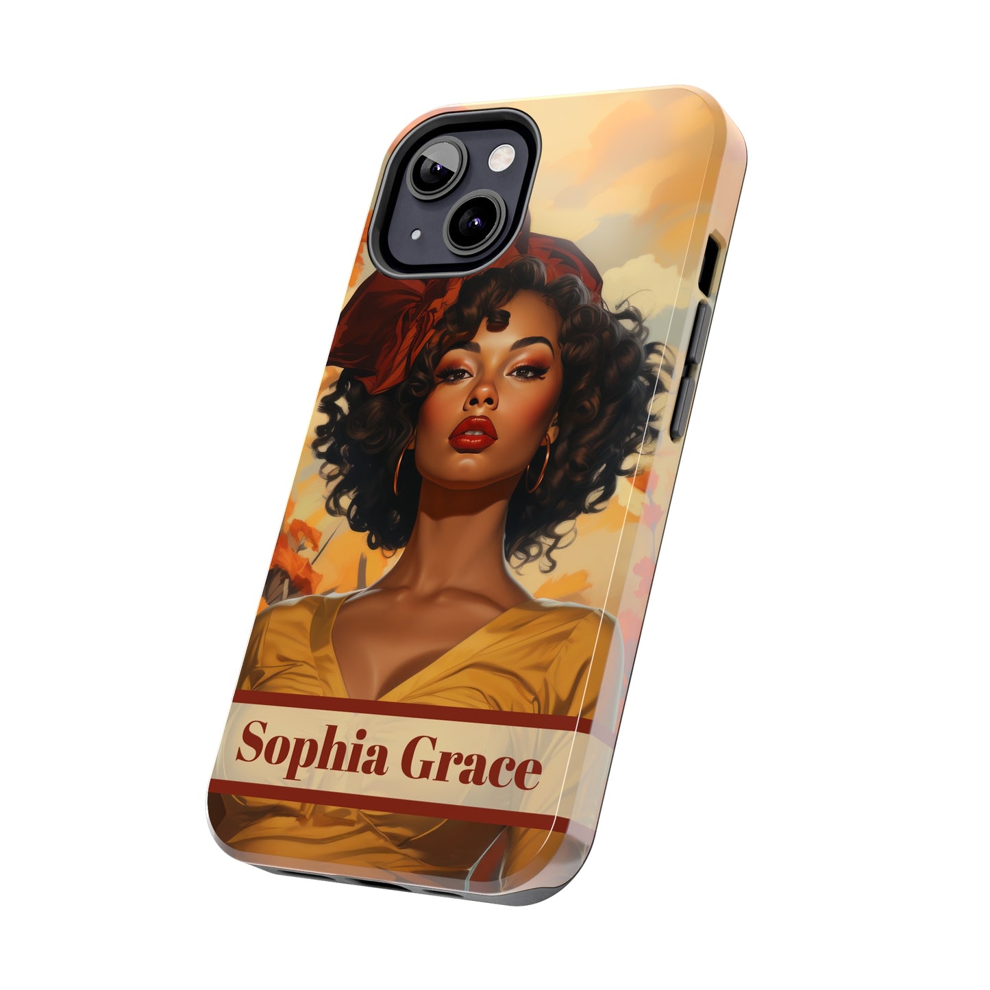 Personalized iPhone Case Autumn Vibes