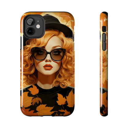 Dual-Layer Protection iPhone Case - Autumn Vibes