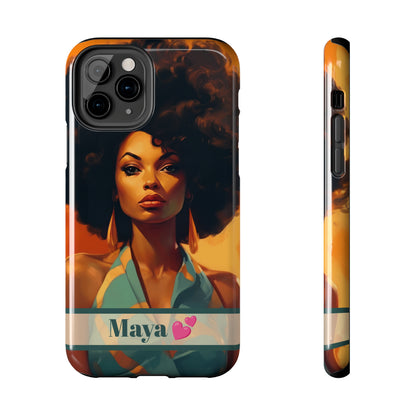 Personalized iPhone Case Autumn Vibes