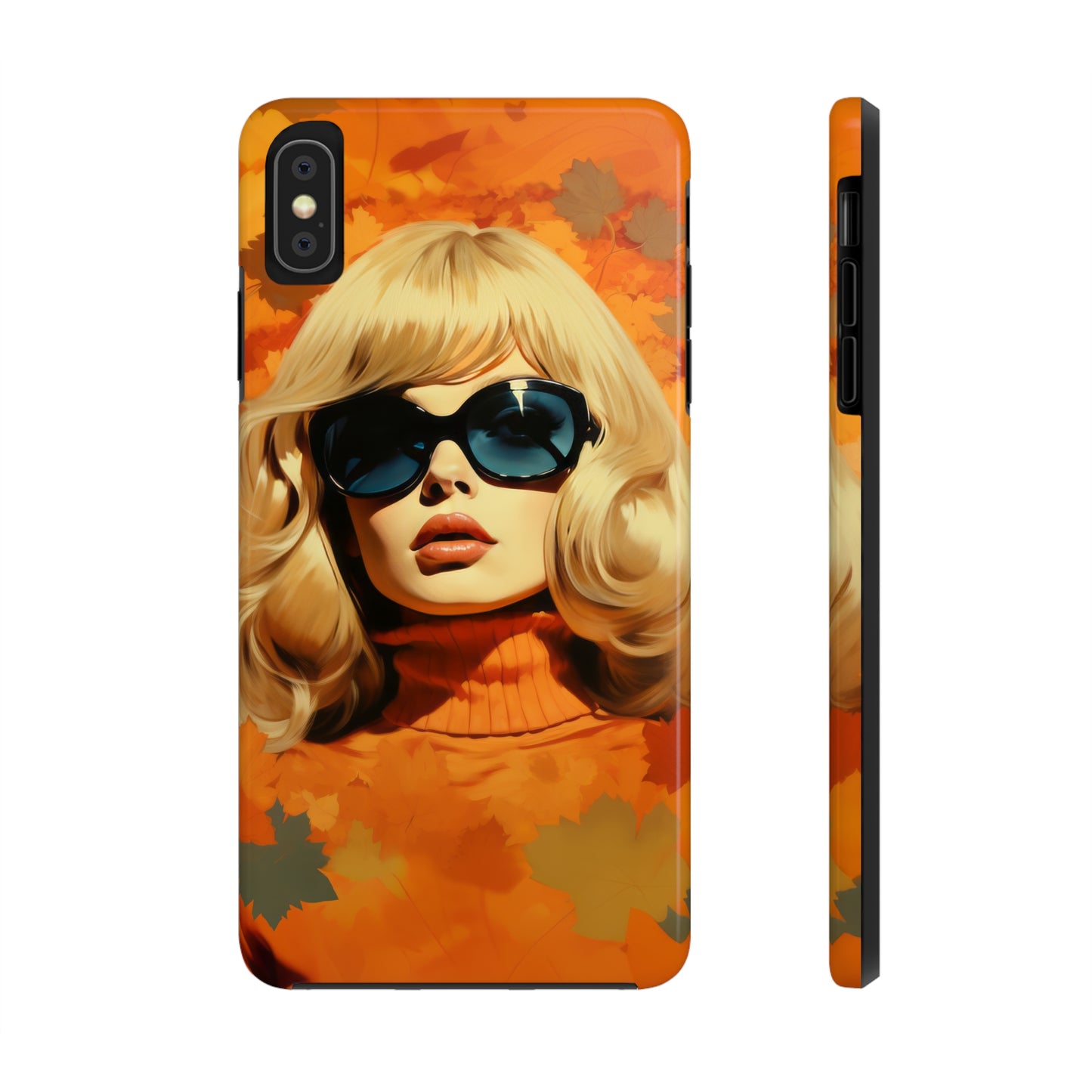 Dual-Layer Protection iPhone Case - Autumn Vibes