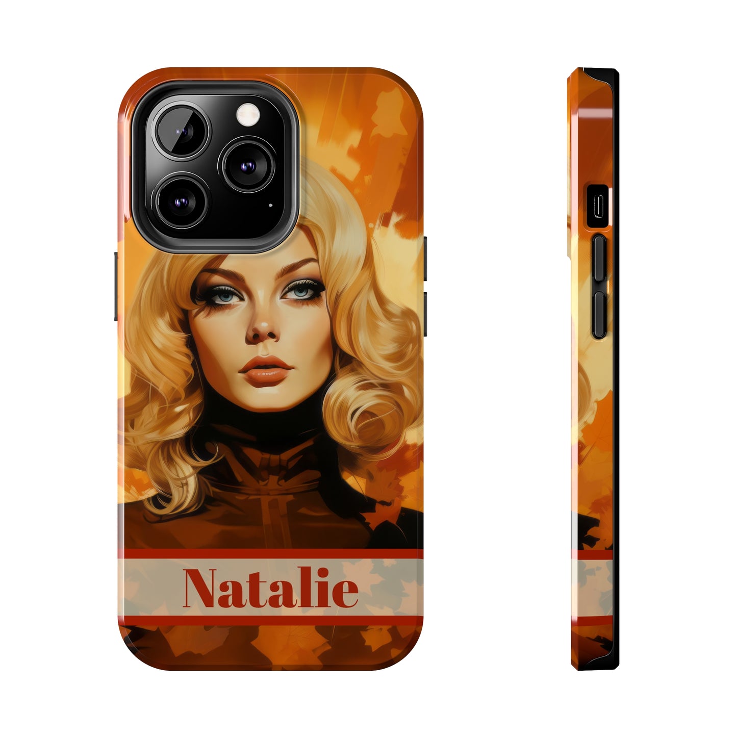 Personalized iPhone Case Autumn Vibes