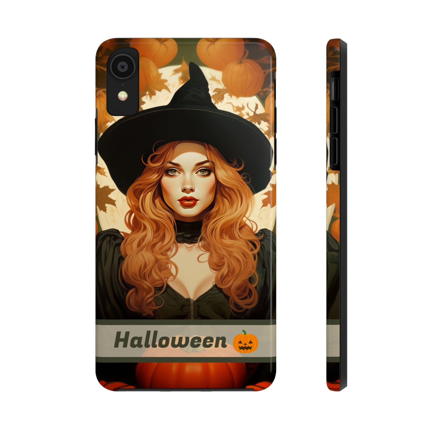 Personalized iPhone Case Autumn Vibes - Halloween