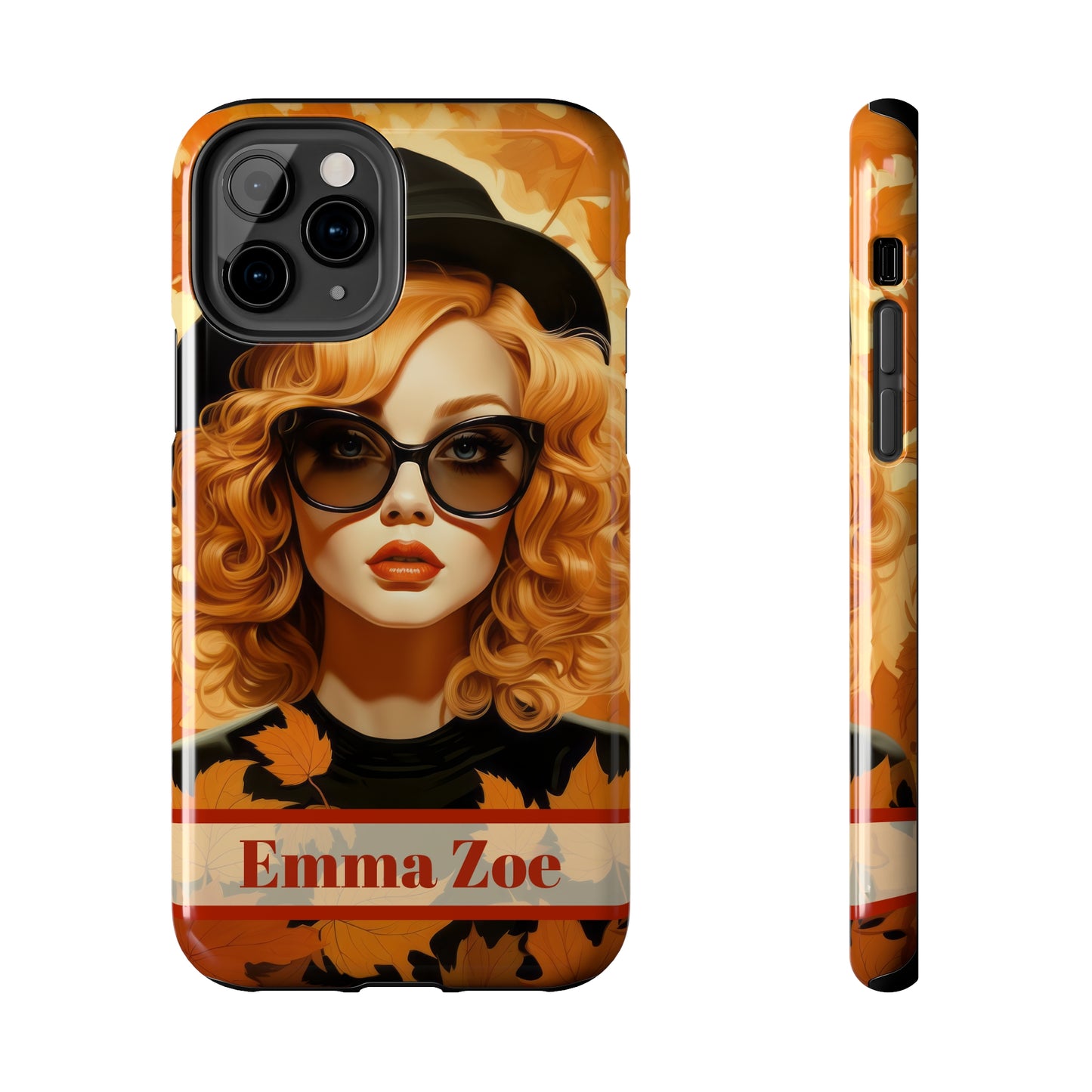 Personalized iPhone Case Autumn Vibes