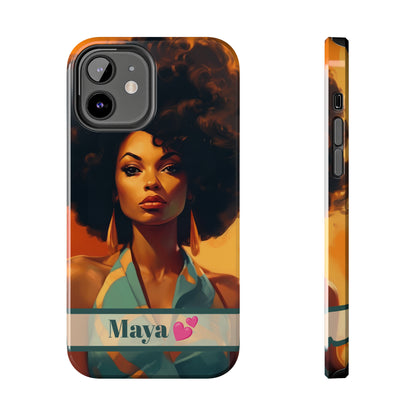 Personalized iPhone Case Autumn Vibes