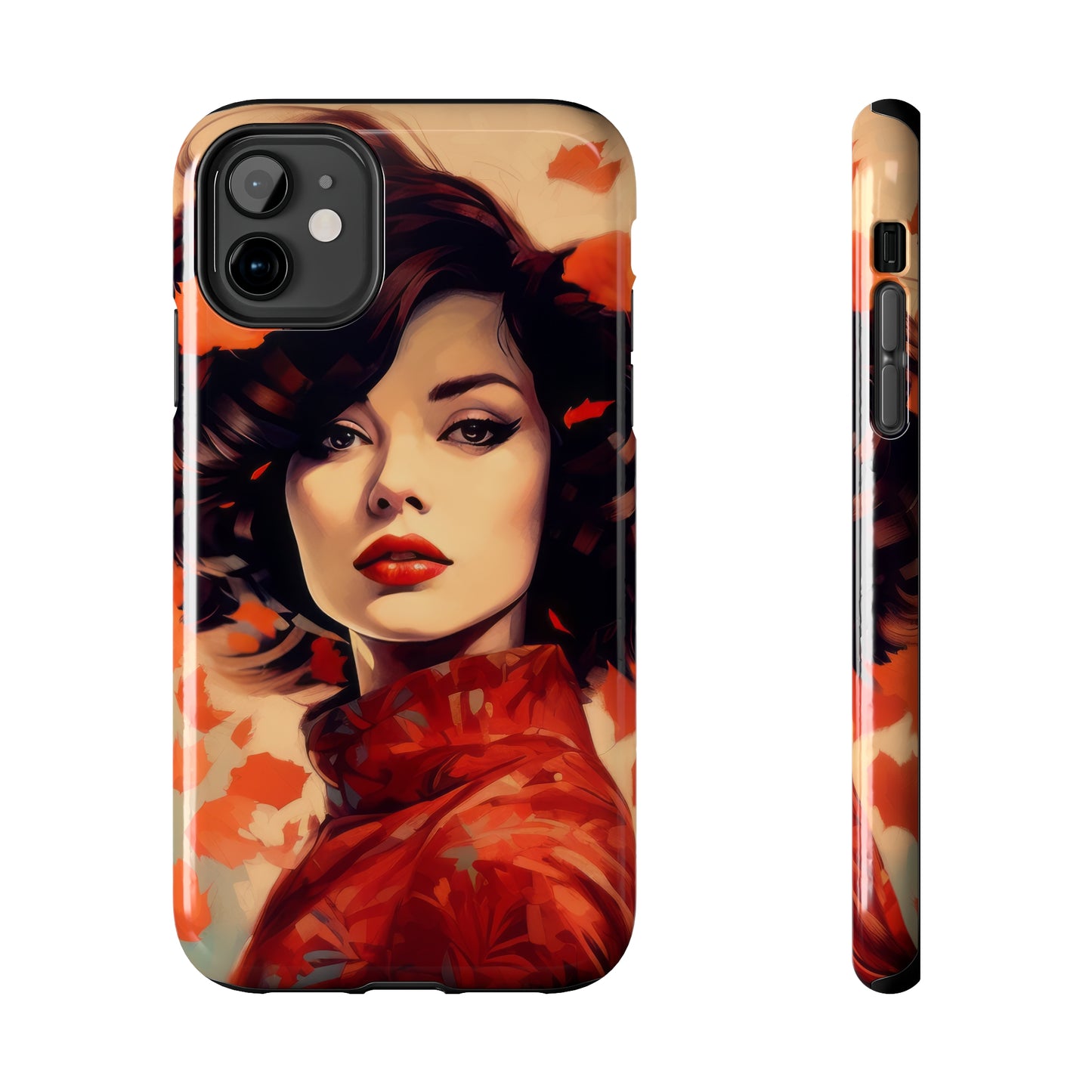 Dual-Layer Protection iPhone Case - Autumn Vibes