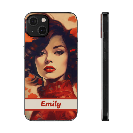 Customizable Soft Phone Case – Autumn Vibes