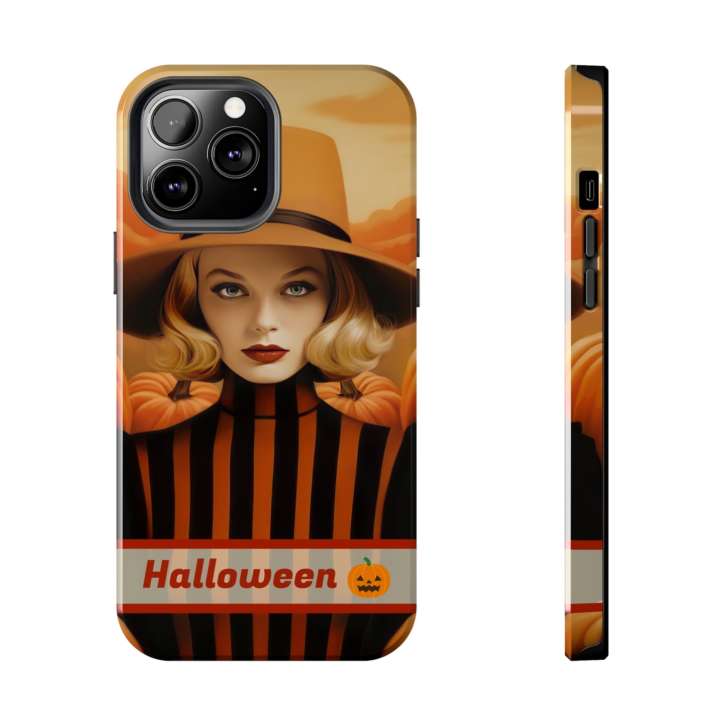 Personalized iPhone Case Autumn Vibes - Halloween