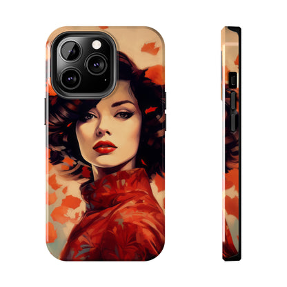 Dual-Layer Protection iPhone Case - Autumn Vibes