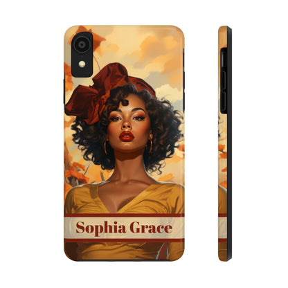 Personalized iPhone Case Autumn Vibes