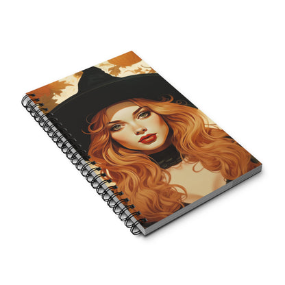 Spiral Notebook - Autumn Vibes Halloween