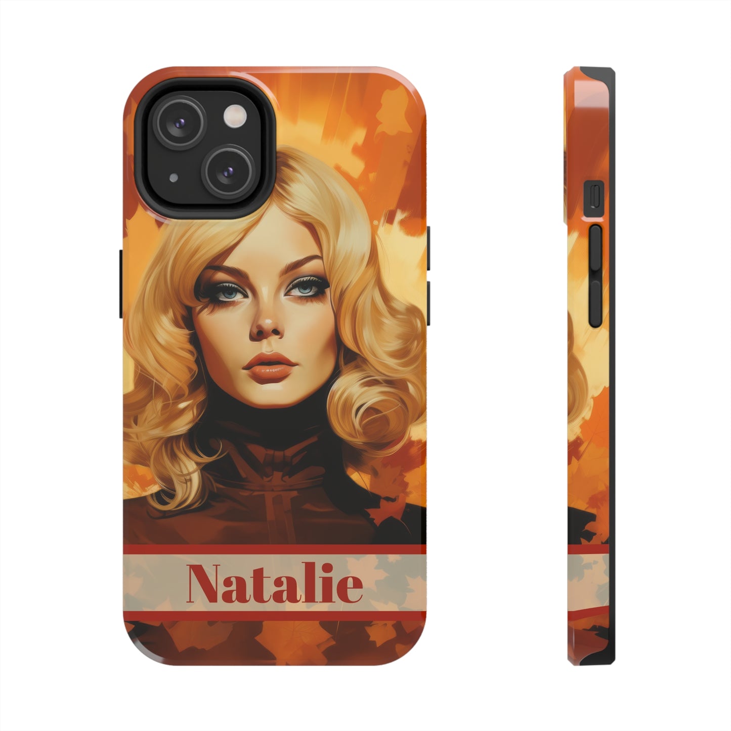 Personalized iPhone Case Autumn Vibes