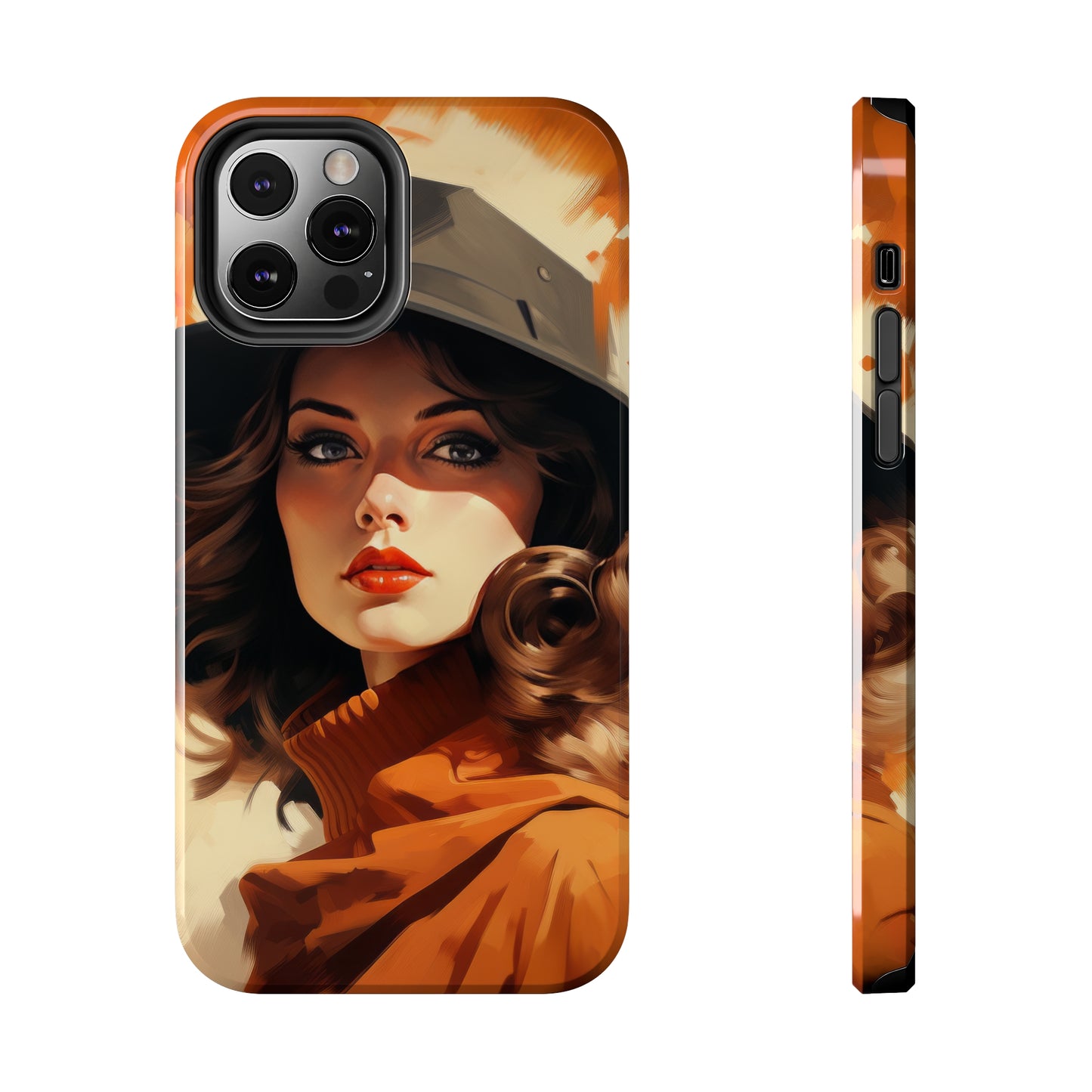 Dual-Layer Protection iPhone Case - Autumn Vibes