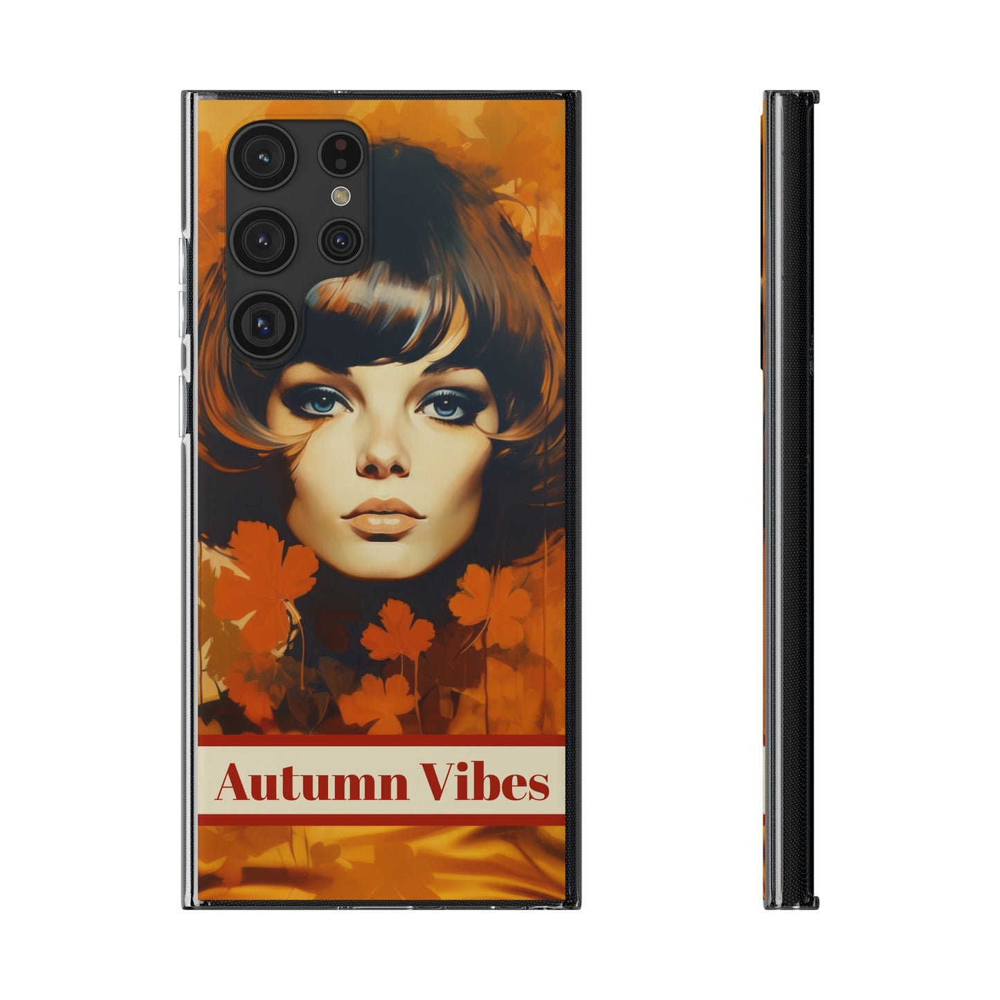 Customizable Soft Phone Case – Autumn Vibes