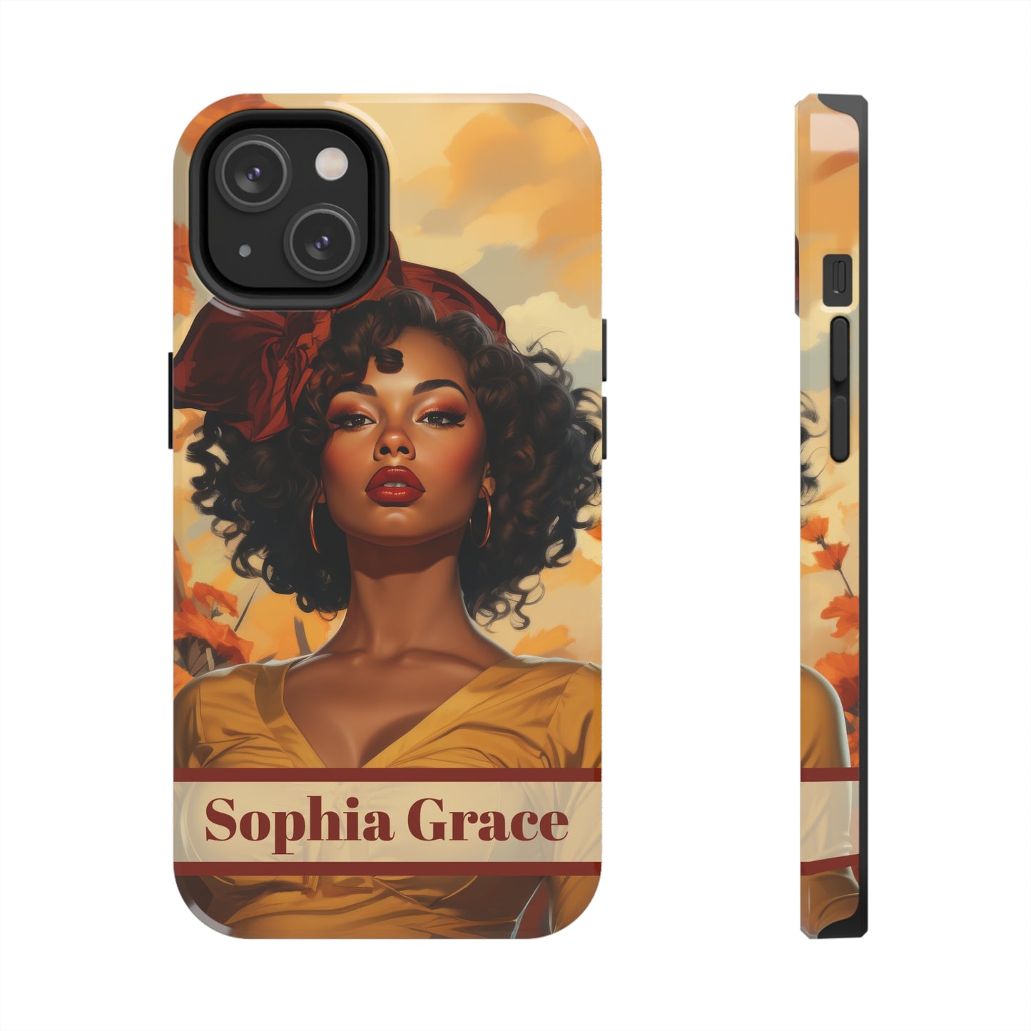 Personalized iPhone Case Autumn Vibes