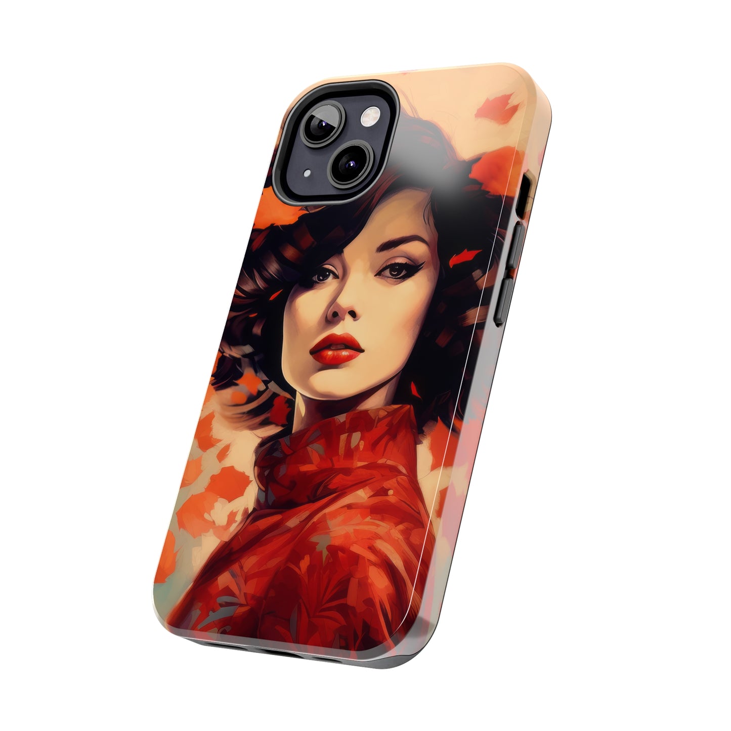 Dual-Layer Protection iPhone Case - Autumn Vibes