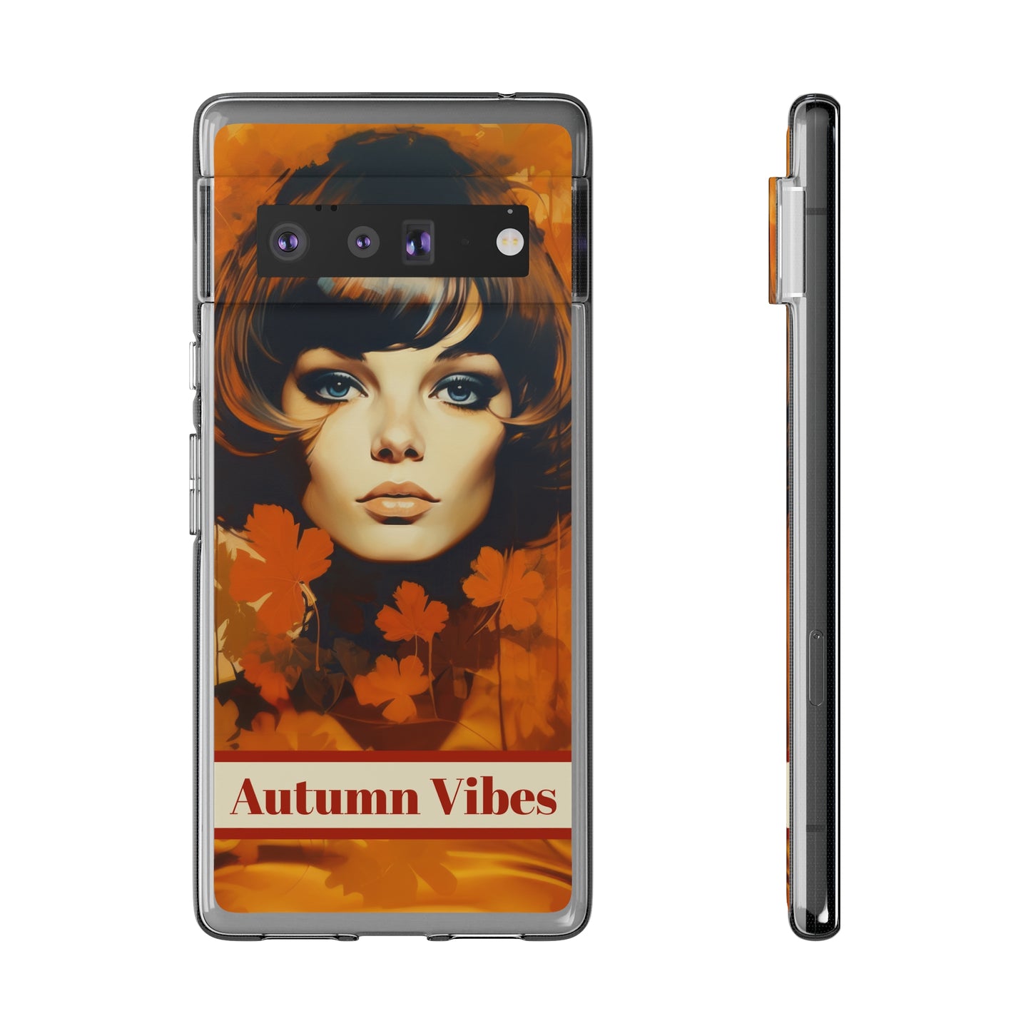 Customizable Soft Phone Case – Autumn Vibes