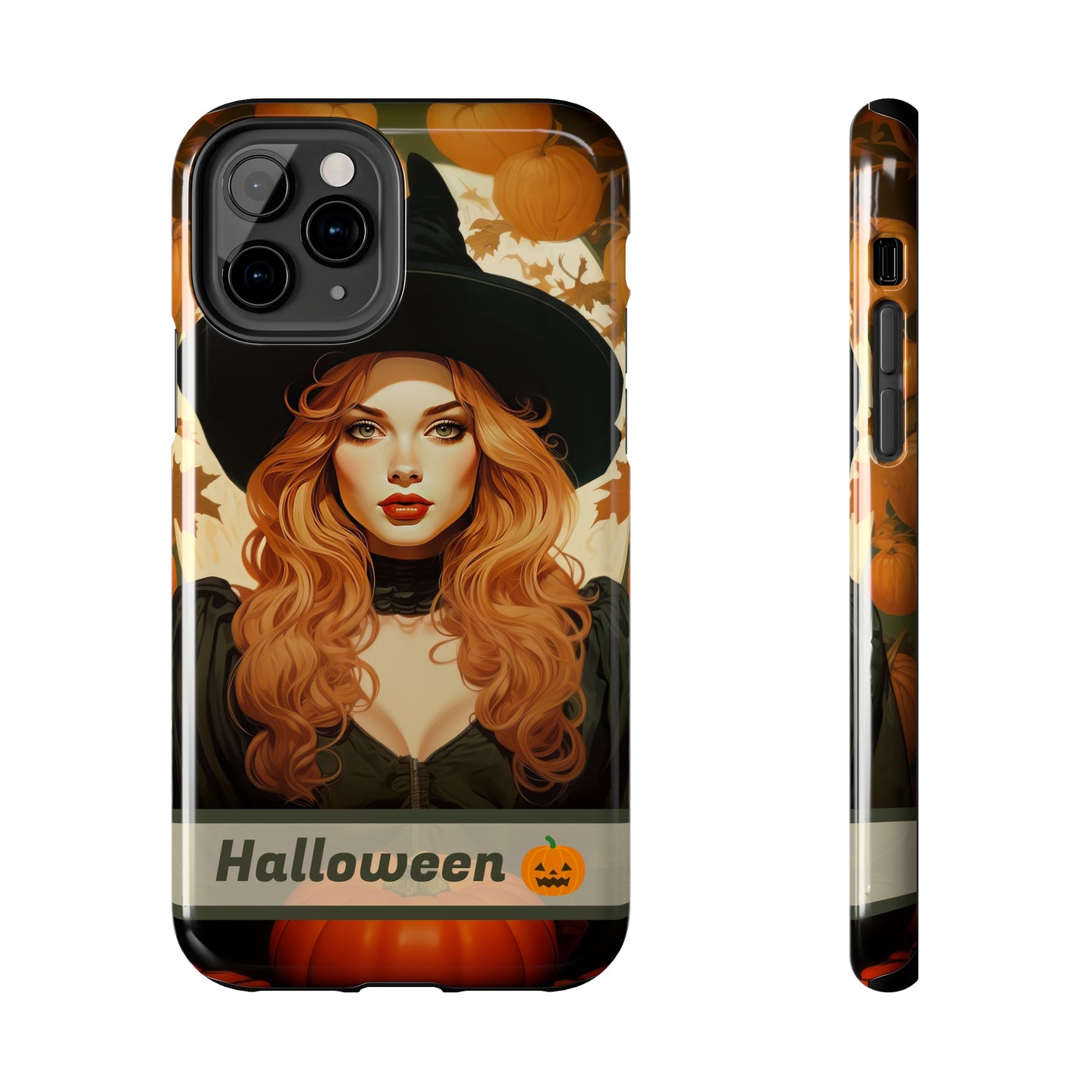 Personalized iPhone Case Autumn Vibes - Halloween