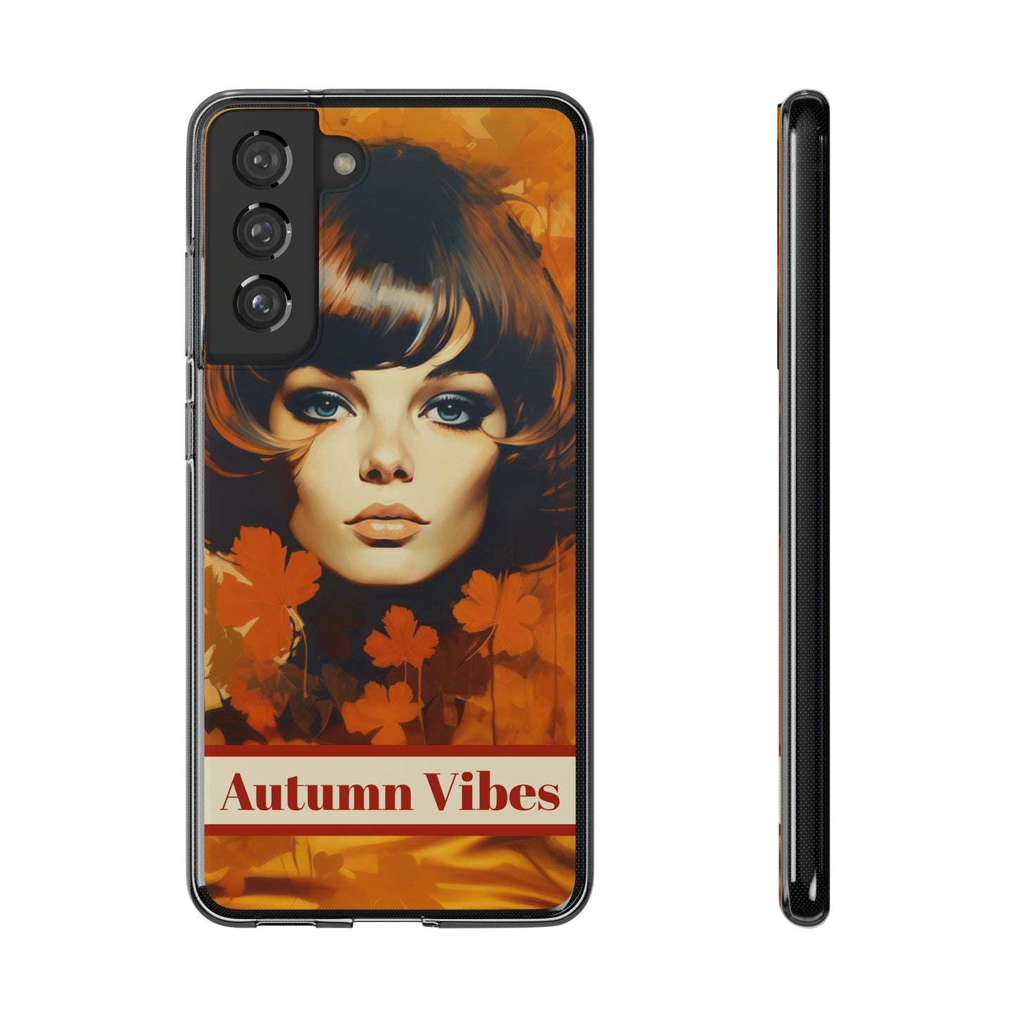 Customizable Soft Phone Case – Autumn Vibes