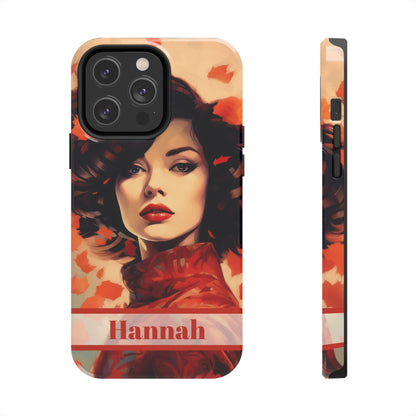 Personalized iPhone Case Autumn Vibes