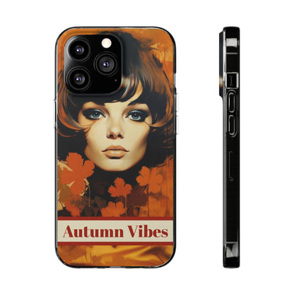 Customizable Soft Phone Case – Autumn Vibes