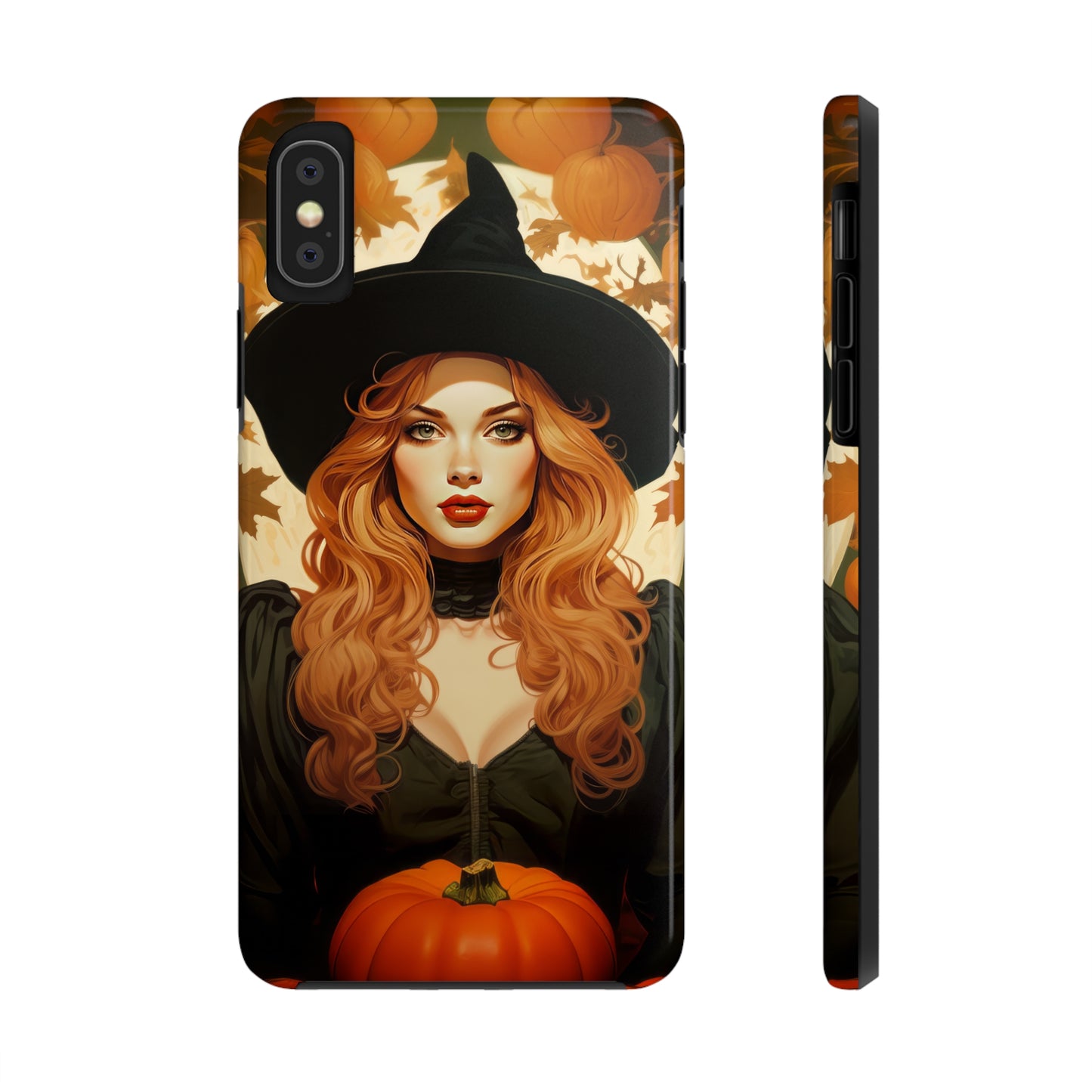 Dual-Layer Protection iPhone Case - Autumn Vibes