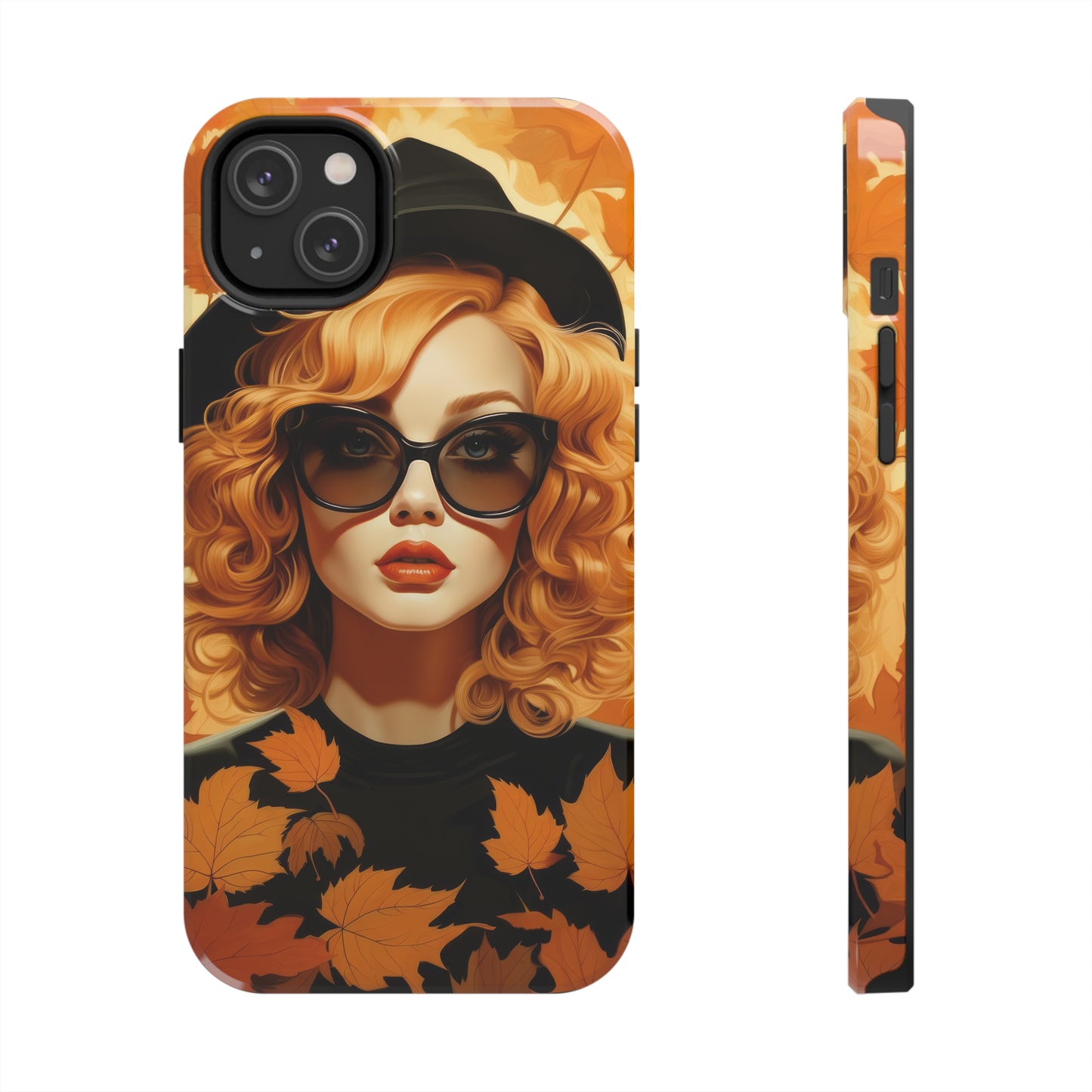 Dual-Layer Protection iPhone Case - Autumn Vibes